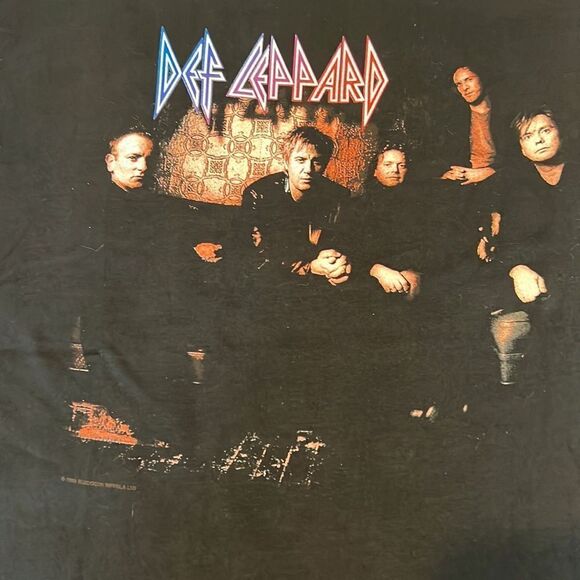 NWOT vintage Def Leppard 1999 Euphoria band shirt saw this selling for $250 - Picture 3 of 7